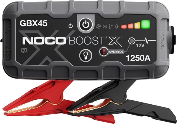 X GBX45 1250A 12V UltraSafe Portable Lithium Jump Starter, Car Battery Booster Pack