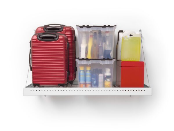 NewAge Products 40405 White Steel Shelf Kit 48-in L x 24-in D - Image 2