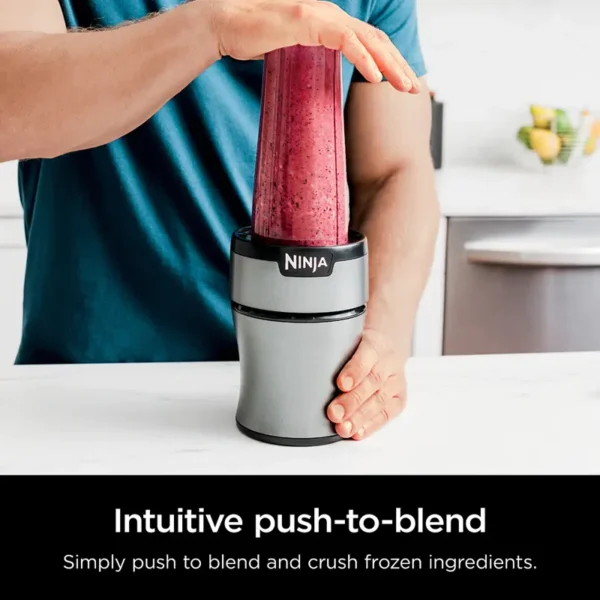 BN301  Compact Personal Blender, 900-Peak-Watt Motor, Silver - Image 11