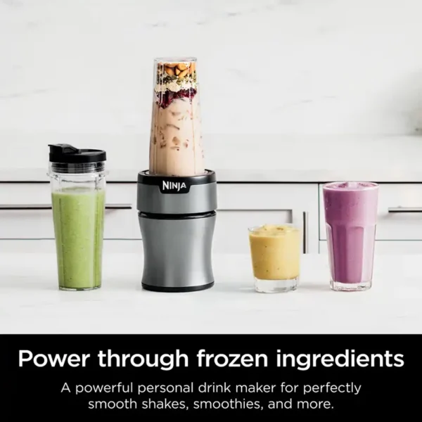 BN301  Compact Personal Blender, 900-Peak-Watt Motor, Silver - Image 14