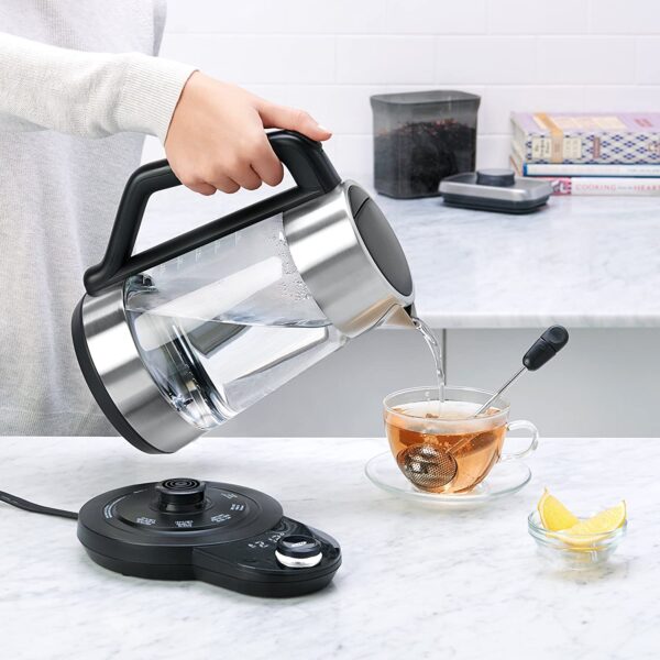 OXO Brew Adjustable Temperature Kettle, Electric, Clear - Image 12