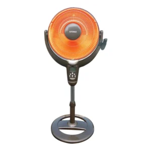 H-4501 14  Adjustable Oscillating Pedestal Dish Heater w/ Remote Control