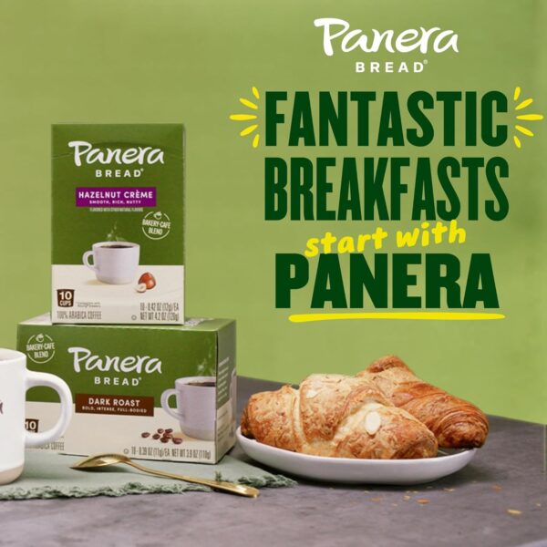 Panera Bread Caramel Light Roast Coffee, Single Serve 60 Count Pods (6 Packs of 10) - Image 6
