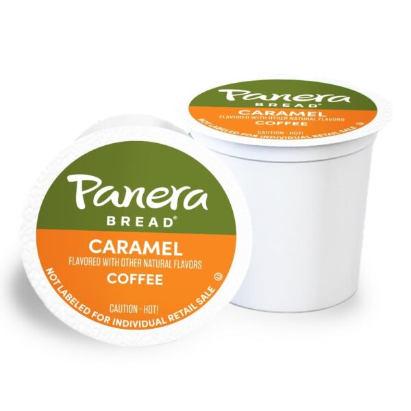 Panera Bread Caramel Light Roast Coffee, Single Serve 60 Count Pods (6 Packs of 10) - Image 3