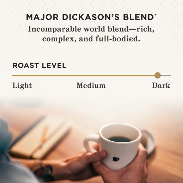 Peet s Coffee, Dark Roast K-Cup Pods for Keurig Brewers   Major Dickason s Blend 75 Count (1 Box of 75 K-Cup Pods) - Image 9