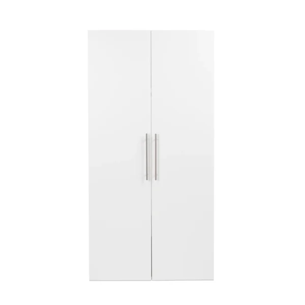 36 in. W x 72 in. H x 20 in. D Wardrobe Cabinet in White (1-Piece) - Image 5