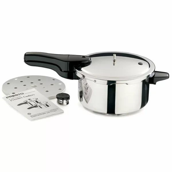 01341 4-Quart Stainless Steel Pressure Cooker - Image 4