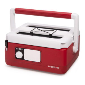6-Quart Traveling Slow Cooker, Red
