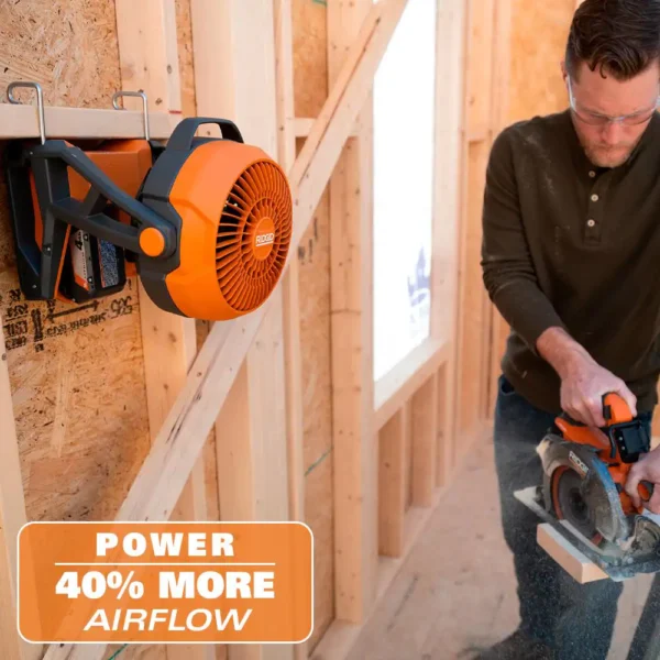 R860721B 18V Cordless Hybrid Jobsite Fan (Tool Only) - Image 5