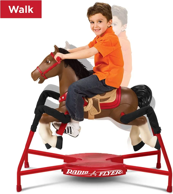 Blaze Interactive Spring Horse, Ride-on with Sounds - Image 4