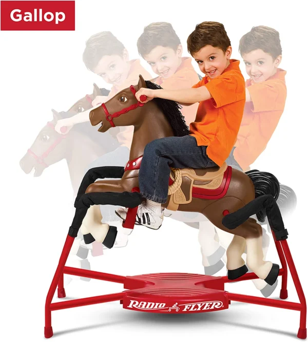 Blaze Interactive Spring Horse, Ride-on with Sounds - Image 6