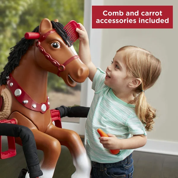 Blaze Interactive Spring Horse, Ride-on with Sounds - Image 8