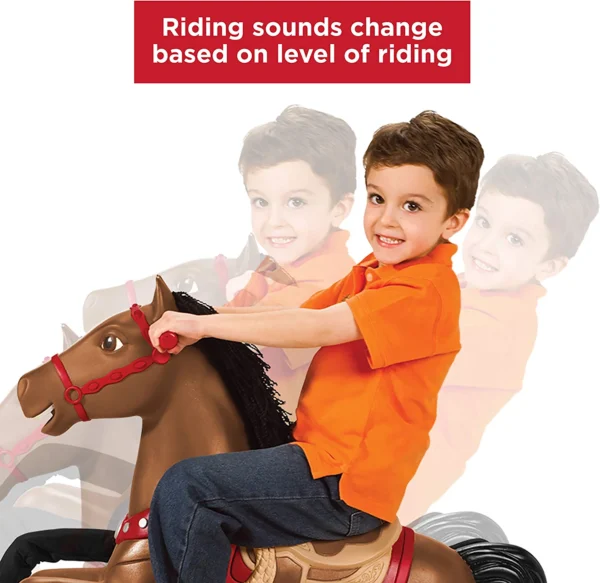 Blaze Interactive Spring Horse, Ride-on with Sounds - Image 9
