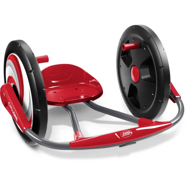 Cyclone Ride-on for Kids, Arm Powered, 16  Wheels, Red - Image 4