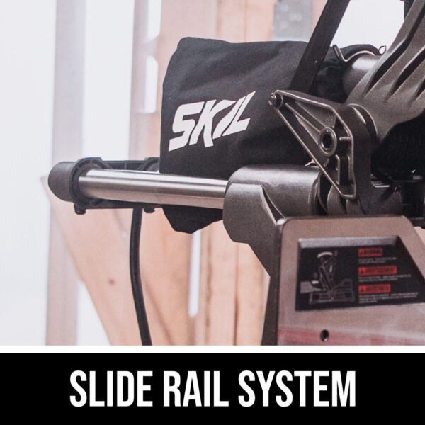 MS6305-00 10-in 15 Amps Dual Bevel Sliding Compound Corded Miter Saw - Image 7