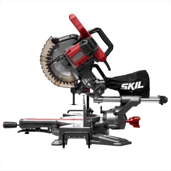 MS6305-00 10-in 15 Amps Dual Bevel Sliding Compound Corded Miter Saw - Image 8