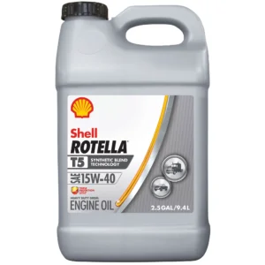 T5 Synthetic Blend 15W-40 Diesel Engine Oil, 2.5 Gallon