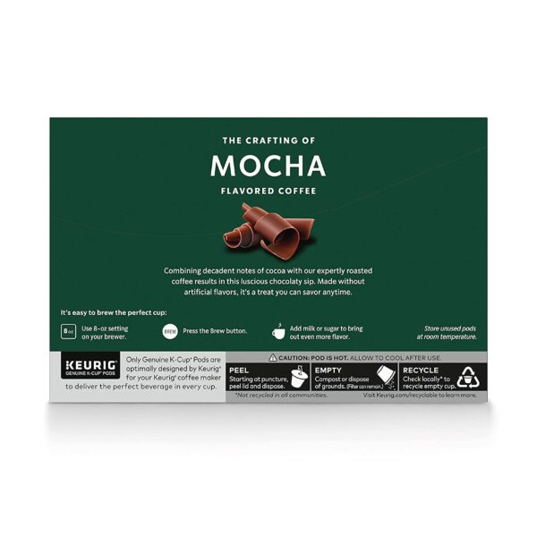 Starbucks Medium Roast K-Cup Coffee Pods, Mocha for Keurig Brewers, 6 boxes (60 pods total) - Image 6