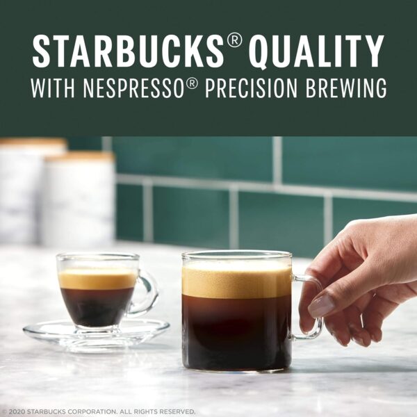 Starbucks by Nespresso Dark Roast Variety Pack Coffee (32-count single serve capsules, compatible with Nespresso Vertuo Line System) - Image 4