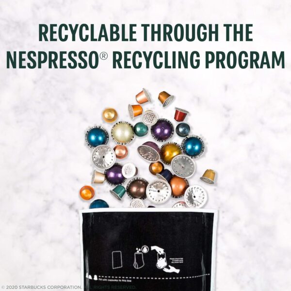Starbucks by Nespresso Dark Roast Variety Pack Coffee (32-count single serve capsules, compatible with Nespresso Vertuo Line System) - Image 3