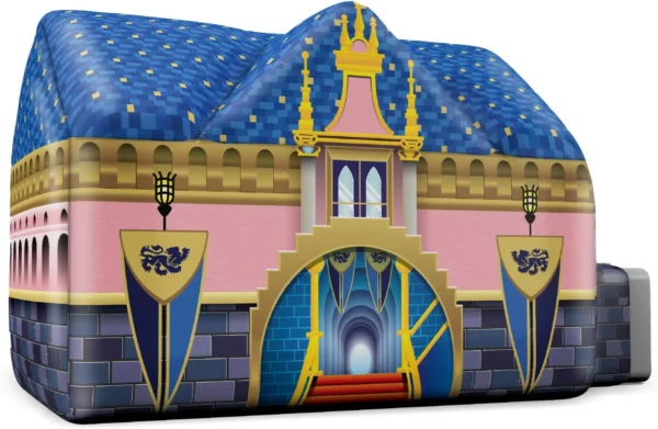 The Original AIR FORT Build A Fort in 30 Seconds, Inflatable Fort for Kids (Royal Castle)