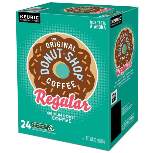 The Original Donut Shop Regular Keurig Single-Serve K-Cup Pods, Medium Roast Coffee, 96 Count (4 Packs of 24) - Image 6