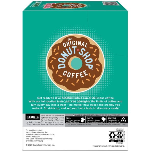 The Original Donut Shop Regular Keurig Single-Serve K-Cup Pods, Medium Roast Coffee, 96 Count (4 Packs of 24) - Image 5