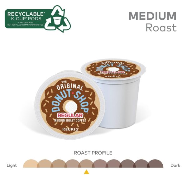 The Original Donut Shop Regular Keurig Single-Serve K-Cup Pods, Medium Roast Coffee, 96 Count (4 Packs of 24) - Image 4