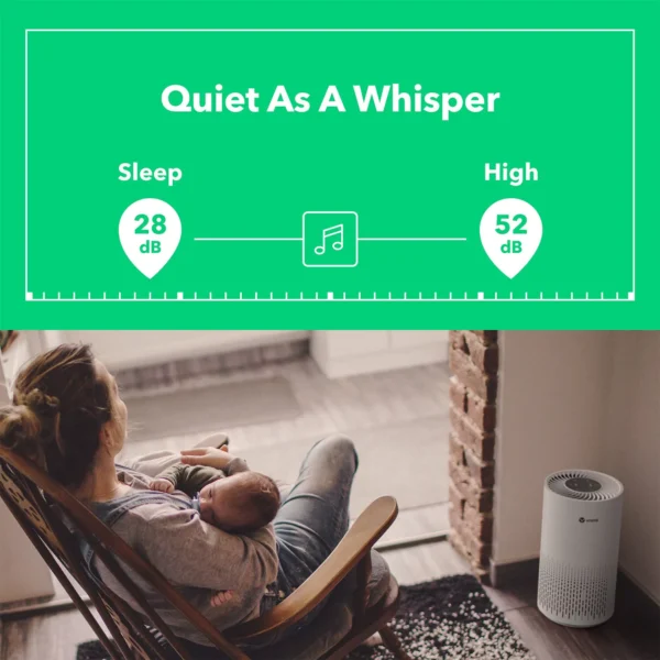 Air Purifier with  Filter   Purifies Air in Medium to Large Rooms and Spaces - Image 6