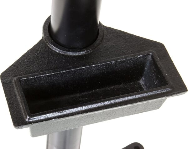 Bench Grinder Stand, 32-Inch with Water Pot (4288T), Black - Image 5