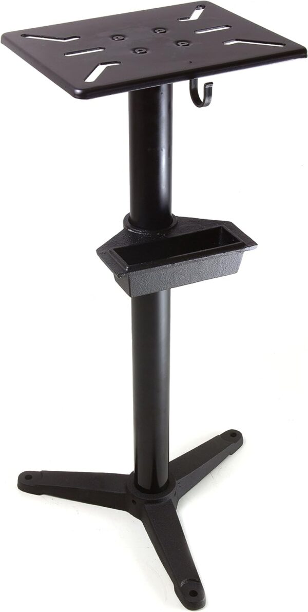 Bench Grinder Stand, 32-Inch with Water Pot (4288T), Black