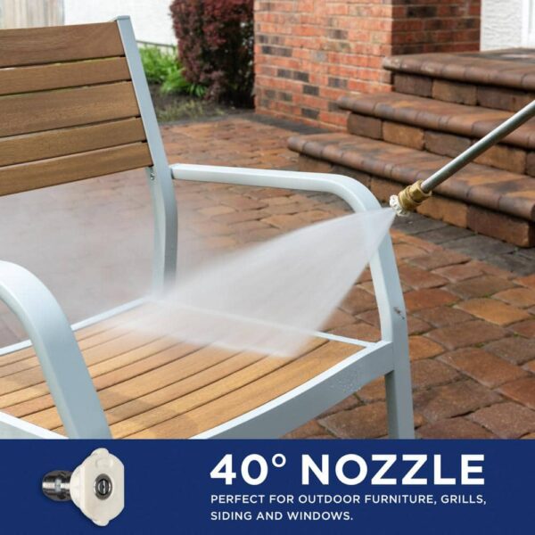 WPX3200 WPX 3200 PSI 2.5 GPM Gas Powered Axial Cam Pump Pressure Washer with Quick Connect Tips - Image 4