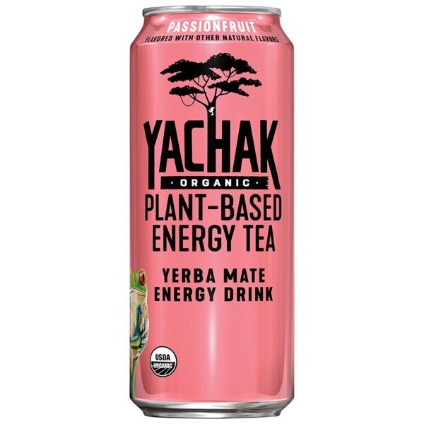 Yachak Yerba Mate Drink, Passionfruit, 16 Fl Oz, 12 Count - Image 5