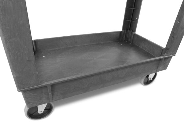 WEN Products 500   Pound Capacity 40 by 17   Inch Two   Shelf Service Utility Cart - Image 7