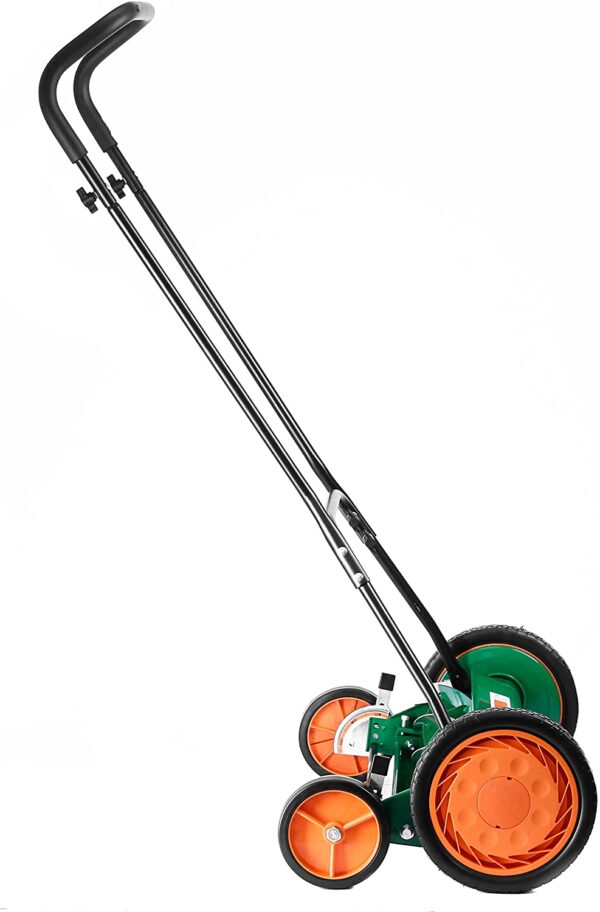 Outdoor Power Tools 2000-20S 20-Inch 5-Blade Classic Push Reel Lawn Mower, Green - Image 6