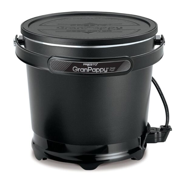 Presto 05411 1.5 Qt. Black GranPappy Deep Fryer