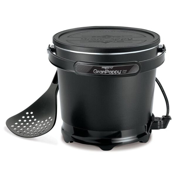 Presto 05411 1.5 Qt. Black GranPappy Deep Fryer - Image 2