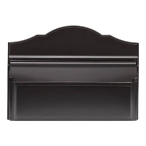 16600 Colonial Wall Mailbox, Black