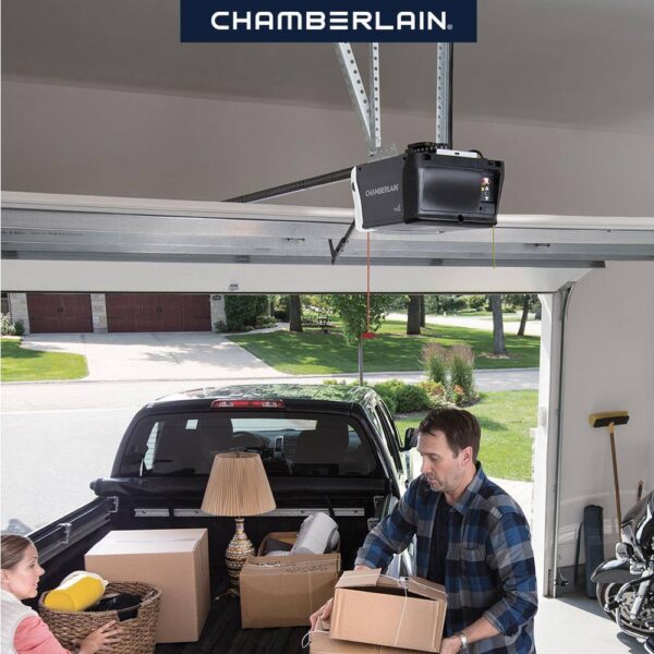 C2212T 1/2 HP Smart Chain Drive Garage Door Opener with Battery Backup - Image 6
