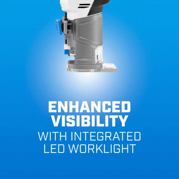 20-Volt Cordless Trim Router for Cutting, Shaping and Trimming (Battery Not Included) - Image 8