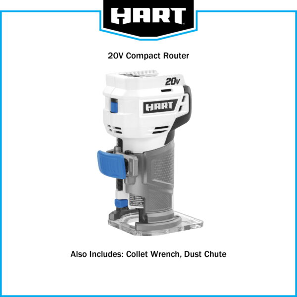 20-Volt Cordless Trim Router for Cutting, Shaping and Trimming (Battery Not Included) - Image 3