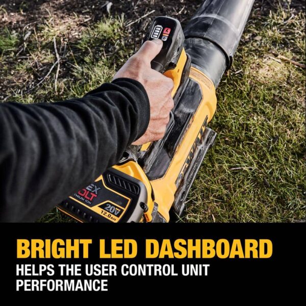 DCBL777Y1 VOLT 60V MAX 157 MPH 760 CFM Brushless Cordless Battery Powered Blower Kit with (1) VOLT 4 Ah Battery   Charger - Image 5