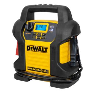 DXAEJ14 1400 Peak Amp Portable Car Jump Starter with Digital Compressor
