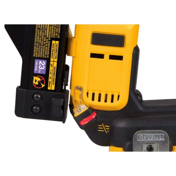 DCN623B ATOMIC 20V MAX Lithium Ion Cordless 23 Gauge Pin Nailer Tool Only - Image 5