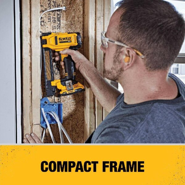 DCN701D1 20V MAX Lithium-Ion Cordless Cable Stapler with 2.0Ah Battery, Charger and Bag - Image 8