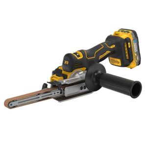 DCM200E1 20-Volt MAX XR Lithium-Ion 18 in. Cordless Bandfile Kit with 1.7 Ah Battery, Charger and (2) 80 Grit Belts
