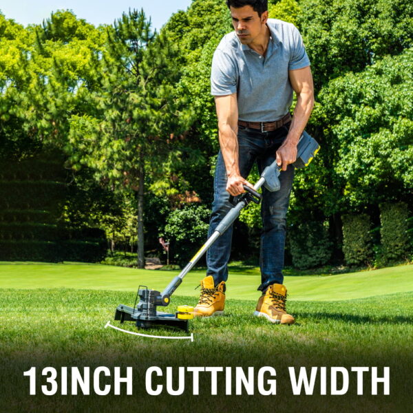 40V Cordless String Trimmer with 4.0 Ah Battery and Charger DB2603 - Image 7