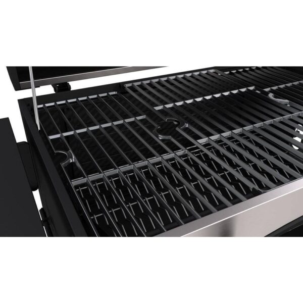 DGN486SNC-D Heavy-Duty Large Charcoal Grill in Black and Stainless Steel - Image 6