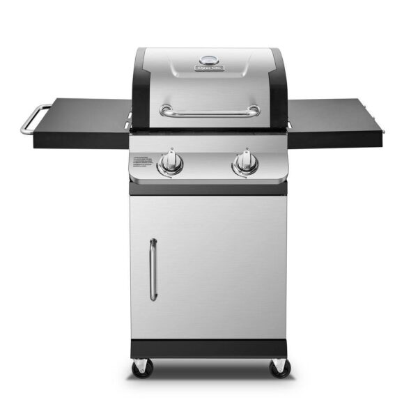 DGP321SNP-D Premier 2-Burner Propane Gas Grill in Stainless Steel with Built-In Thermometer