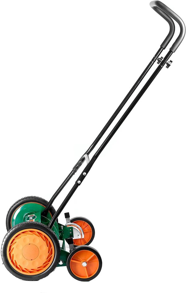 Outdoor Power Tools 2000-20S 20-Inch 5-Blade Classic Push Reel Lawn Mower, Green - Image 2